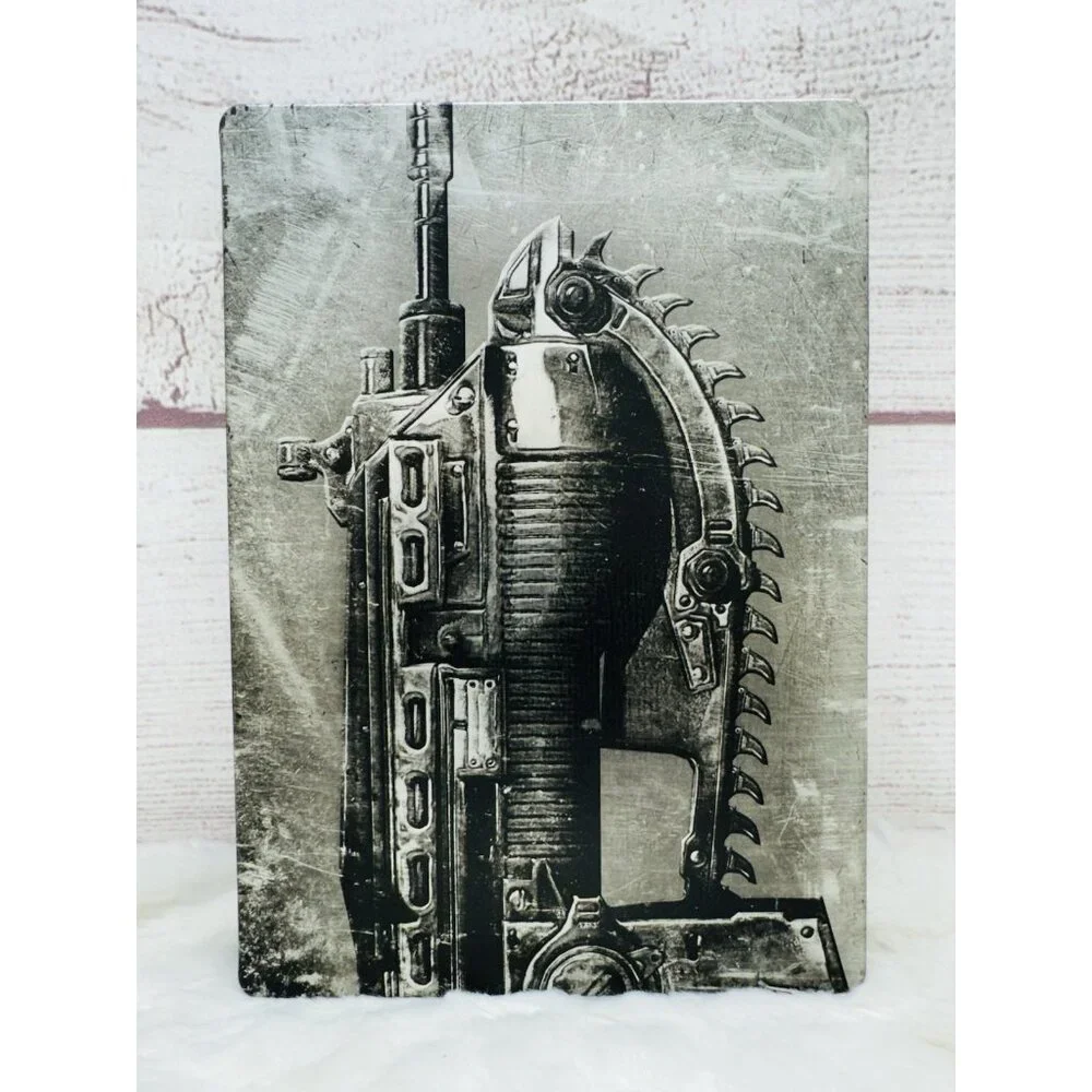 Gears Of War 2 (Xbox 360, 2008) Steelbook ONLY - NO DISC + Manual - USED